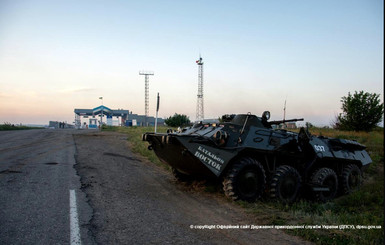 Дыра на украинской границе растянулась на 100 км