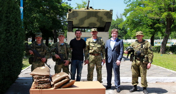 Жители Николаева экипировали батальон и приобрели для него беспилотник