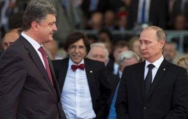 Порошенко и Путин говорили о ситуации на востоке