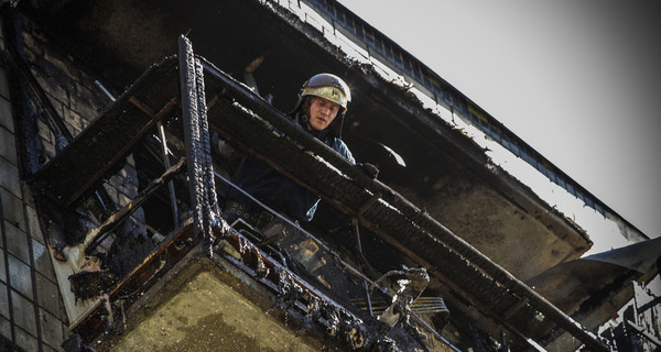 На Львовщине из-за пожара эвакуировали 10 человек