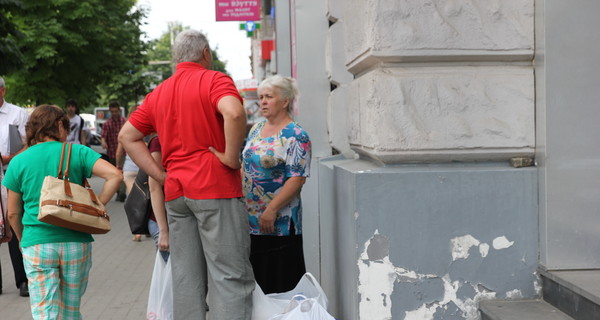 Беженцы с востока приезжают 