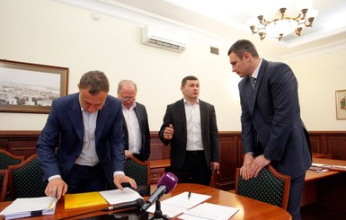 Виталий Кличко переехал в Киевгорадминистрацию