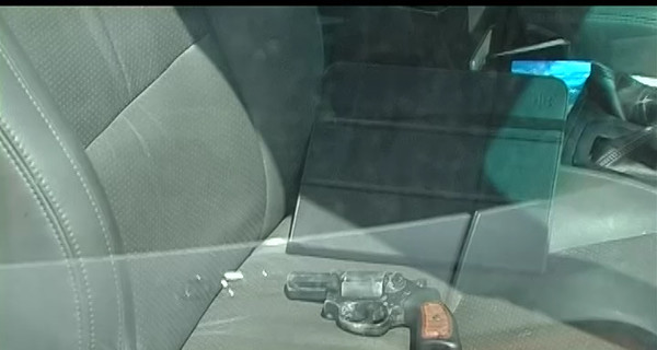 В Киеве водители устроили стрельбу на дороге