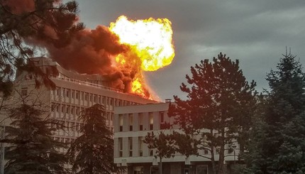 Взрыв в университете Лиона