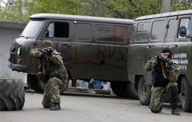 В Донецке Нацгвардия отбилась от штурма военной части