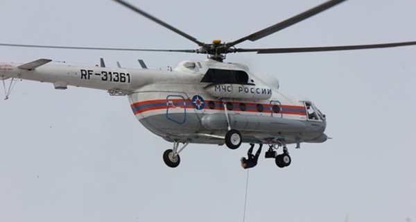 В РФ упал вертолет Ми-8 с 14 пассажирами на борту 