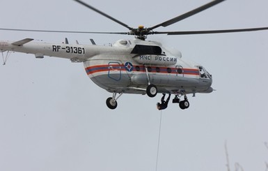 В РФ упал вертолет Ми-8 с 14 пассажирами на борту 