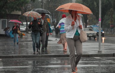 Во вторник, 1 июля, сильные дожди пройдут на западе страны