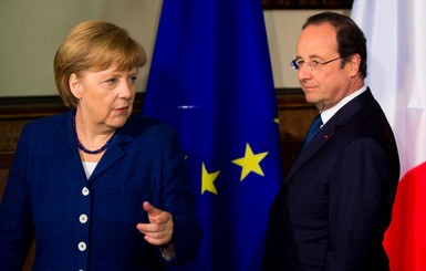 Порошенко поговорил по телефону с Меркель, Керри и Олландом