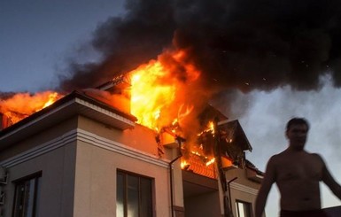 Славянская ТЭС загорелась после обстрела