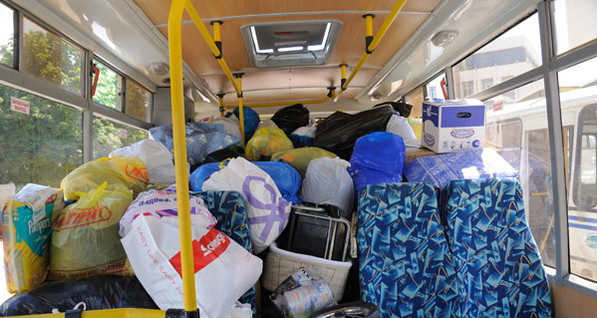 МВД открыло коридоры для ввоза гуманитарных грузов на Донбасс