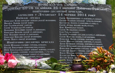 Аллею Небесной сотни в Днепропетровске хотят переименовать в Героев Украины