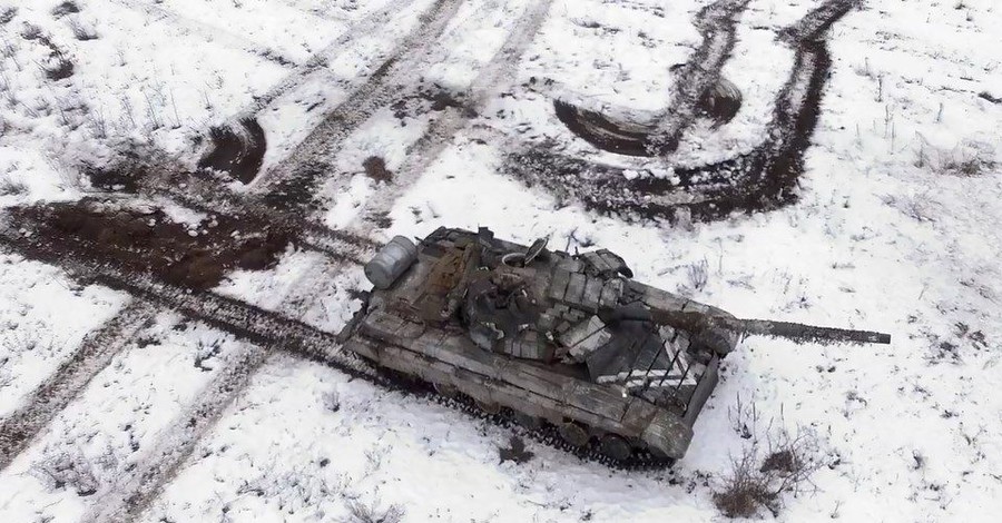 Танковые учения в Черниговской области