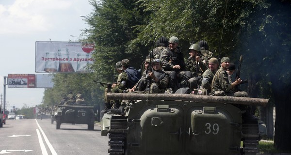 Война остановилась на въезде в Донецк