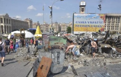 Киевская СЭС: на Майдане царит антисанитария