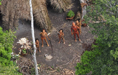 В Бразилии аборигены впервые вышли на контакт