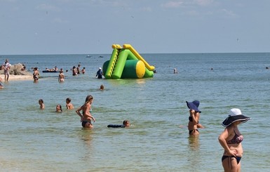 Температура воды на морских курортах Черного и Азовского морей