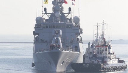В Одессу зашли два военных корабля Турции