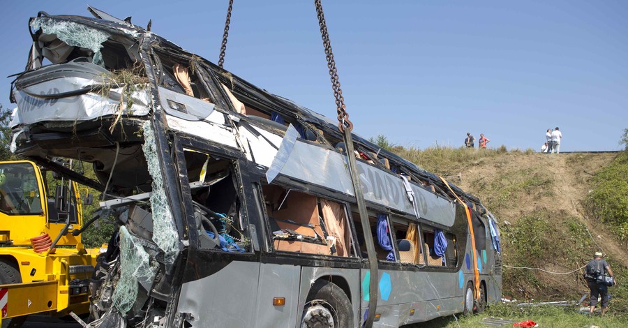 МИД: украинский автобус попал в ДТП в Германии