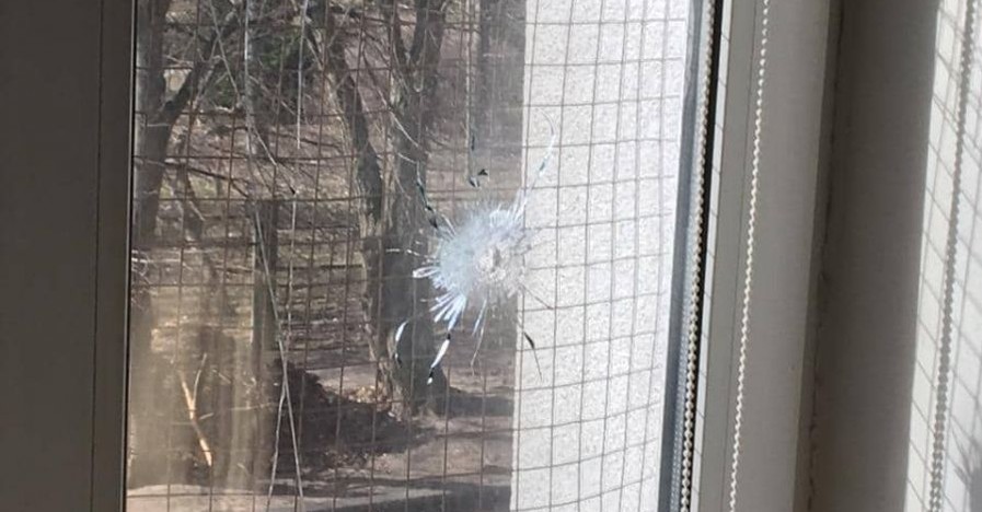 Обстрел Голосеевского суда