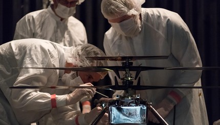 NASA завершило испытания вертолета для Марса
