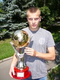 Олег Гусев - первый обладатель «Золотого мяча Украины» 