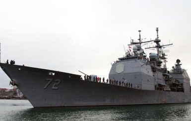 В Черное море войдет крейсер ВМС США