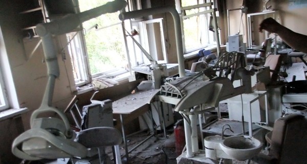 Милиция назвала обстрел больницы в Донецке терактом