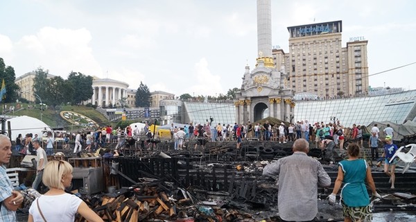 Жители Майдана: Если выгоняете, то Западная Украина умывает руки!