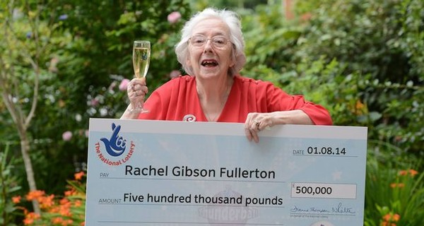 Джек-пот в 500 000 фунтов сорвала 80-летняя старушка в Англии