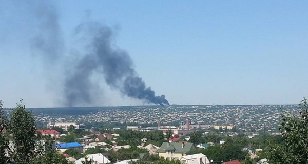 В Луганске снаряд взорвался в здании областной психбольницы