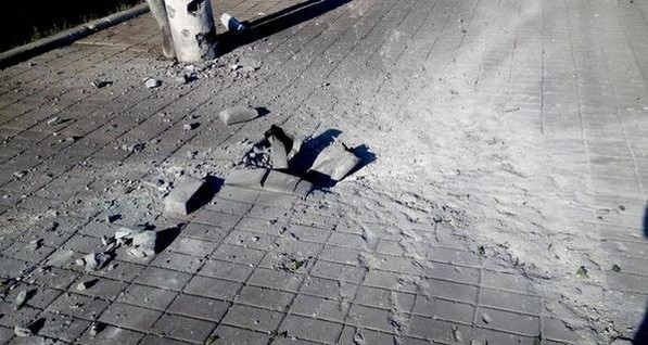 Ж/д вокзал в Макеевке Донецкой области обстреляли