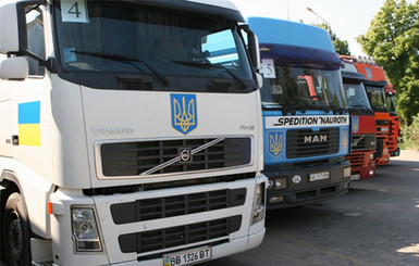 Украинскую гуманитарную помощь передали Красному Кресту