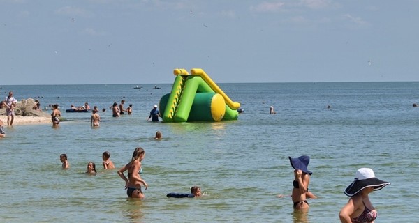 Температура воды на морских курортах Черного и Азовского морей