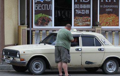 В Харькове таксисты воюют с пассажирами