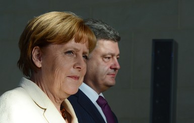 Порошенко с Меркель обсудят новый мирный план для востока