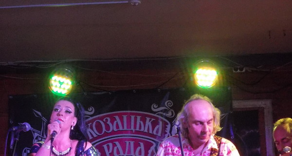 На концерте в Киеве 