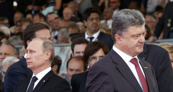 МИД Украины: Путин и Порошенко обсуждают экономические вопросы