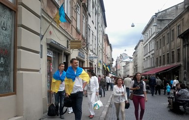 В День Независимости Львов посетили больше 50 тысяч туристов