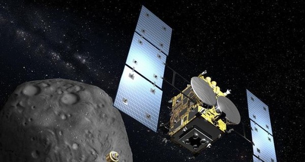Япония исследует далекий астероид на наличие воды и ископаемых