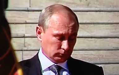 Путин в Монголии расплакался под гимн России