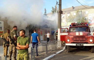 В центре Славянска прогремели взрывы 