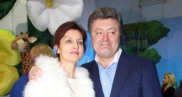 Петр и Марина Порошенко отпраздновали жемчужную свадьбу