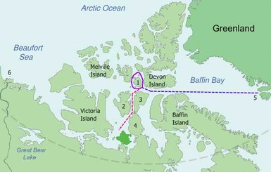 В Канаде найден корабль, пропавший в Арктике 160 лет назад