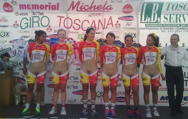 Велосипедистки Колумбии представили новую 