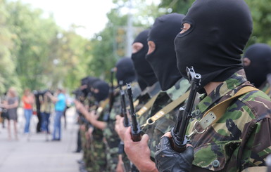 На Днепропетровщине бойцы батальона теробороны протестуют против смены комбата
