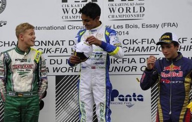 Сын Шумахера завоевал серебро на чемпионате мира по картингу