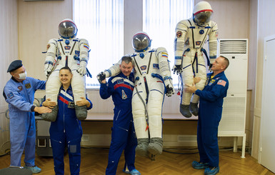 В космос отправилась первая за 20 лет российская женщина-космонавт