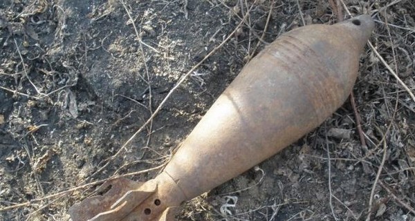 В Запорожье нашли гранаты и мину времен ВОВ