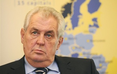 Президент Чехии за отмену санкций против России